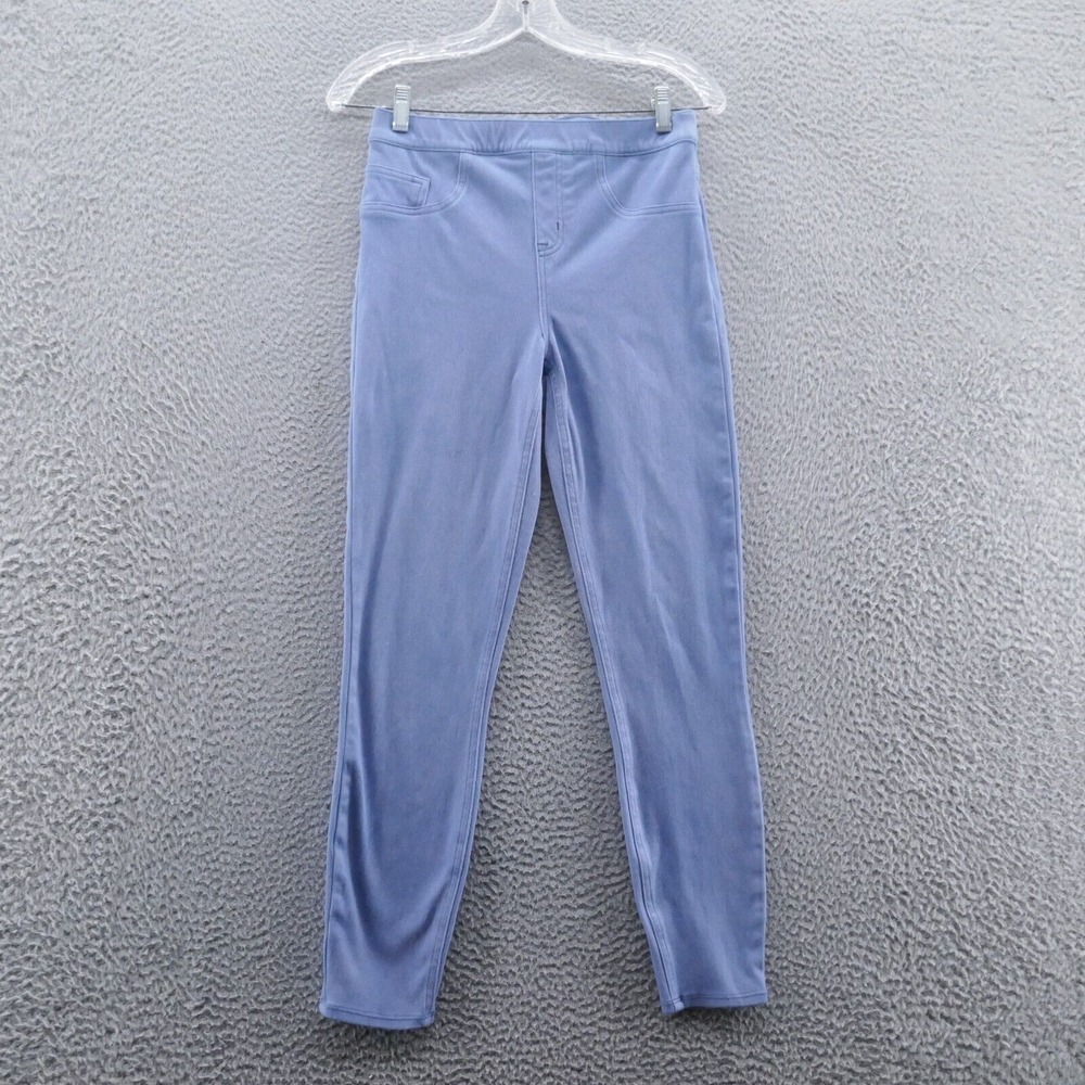 Spanx Womens Jeanish Ankle Legging Medium Blue Light Wash‎ Stretch Slimming